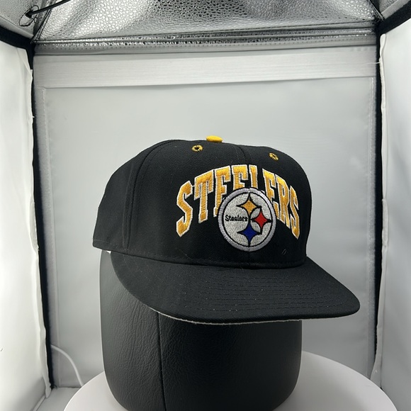 Vintage Pittsburgh steelers annco fitted size 7 5/8 - Picture 6 of 9